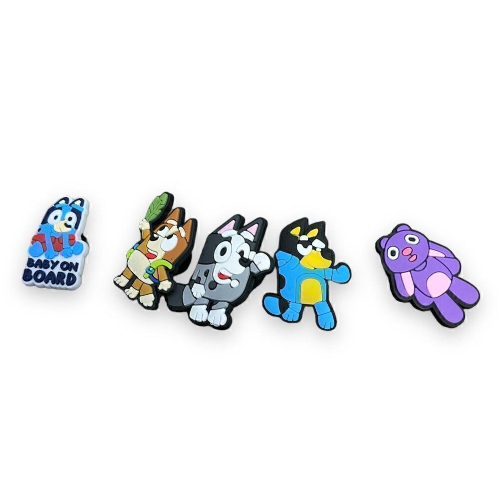 Blue Dog and Friends Shoe Charms